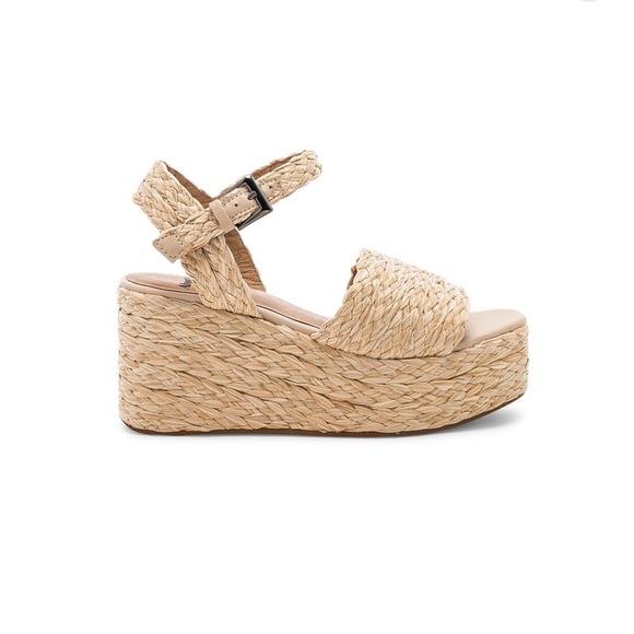 Superdown Raffia Woven Women’s Wedges. NWT. - Picture 1 of 13